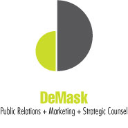 Logo Design Demask Marketing & Public Relations Services