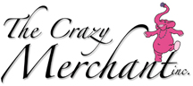 Logo Design The Crazy Merchant, LLC Largest Silver Jewelry Supplier in Colorado