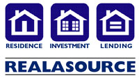 Logo Design Realasource Real Estate Services Colorado