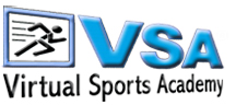 Logo Design The Virtual Sports Academy VSA Fight Childhood Obesity