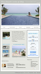 Playa Beach Condos Website reDesign Services
