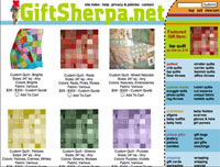 Gift Sherpa Website Design Services, Online Shopping Cart